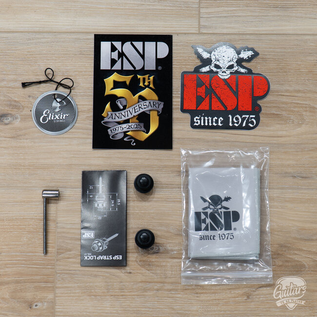 ESP E-II Eclipse Full Thickness Guitar w/ Case – Tobacco Sunburst (B-stock)