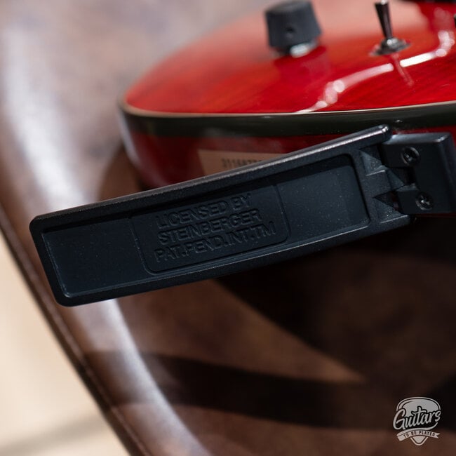 Steinberger ZT-3 Custom Trans-Trem Headless Guitar w/ Gigbag – Transparent Red