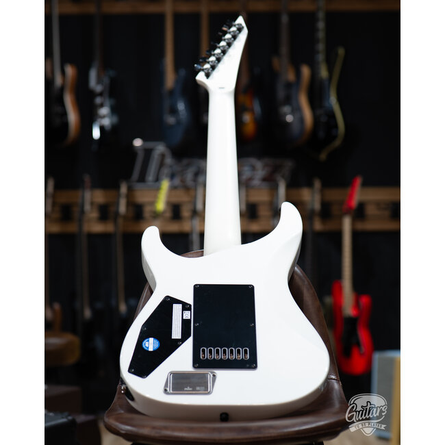 ESP E-II M-II 7B Baritone 7-String Evertune Guitar w/ Case–Pearl White (B-stock)