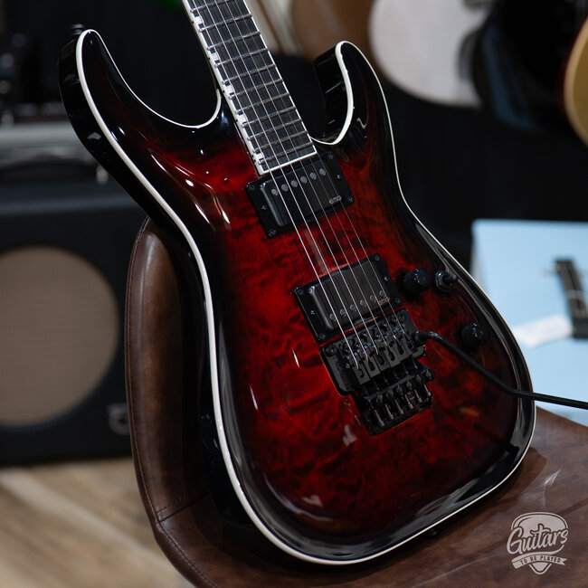 ESP E-II Horizon FR-II Floyd Rose – See Thru Black Cherry Sunburst (B-stock)