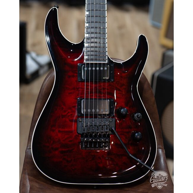 ESP E-II Horizon FR-II Floyd Rose – See Thru Black Cherry Sunburst (B-stock)