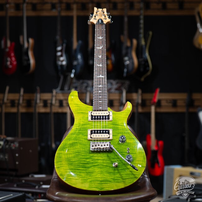 2022 PRS SE Custom 24-08 w/ Gigbag – Trampass Green