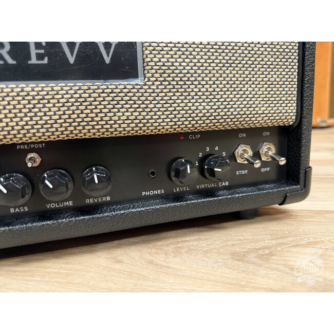 Revv D20 MK2 20/4W 6V6 Tube Amp Head w/ Footswitch – Black