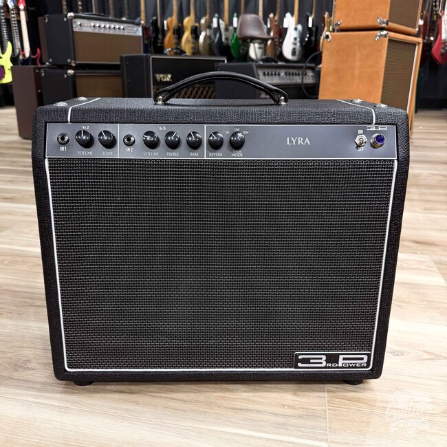 3rd Power Lyra 20W 1x12” Combo Amp w/ Eminence Alessandro – Black