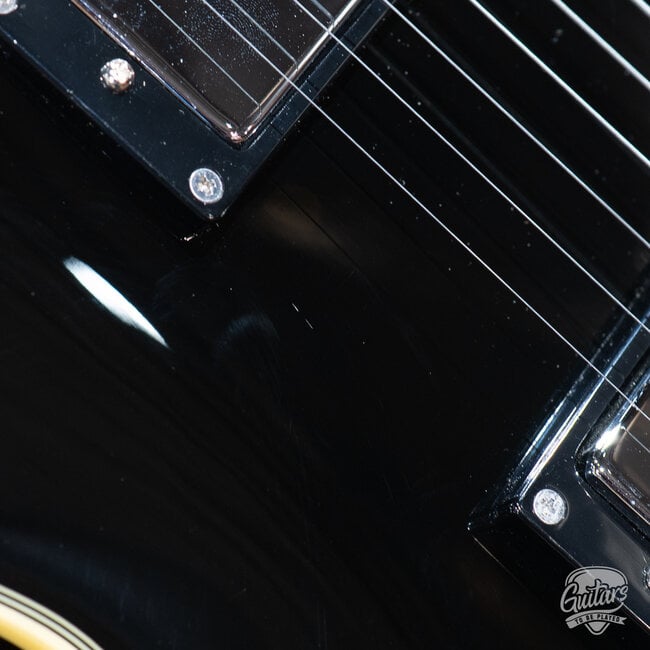 D’Angelico Premier TD Teardrop Left-Handed Guitar w/ Gigbag – Black