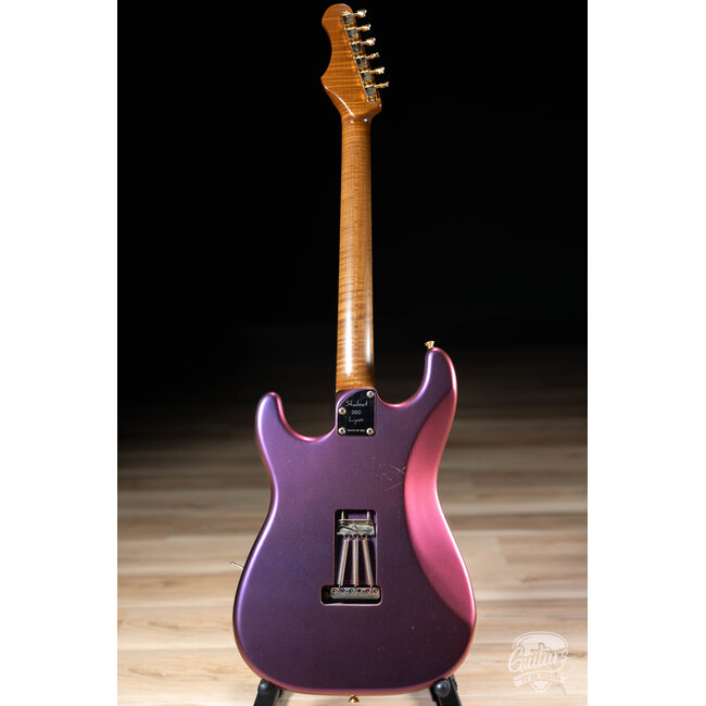 Shabat Lynx HSH Alder S-Style w/ Flame Roasted Maple & Rosewood –Cosmic Amethyst