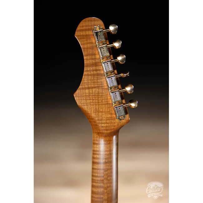 Shabat Lynx HSH Alder S-Style w/ Flame Roasted Maple & Rosewood –Cosmic Amethyst