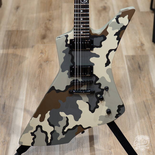 2022 ESP LTD Snakebyte Camo James Hetfield Guitar w/ Case – Kuiu Camo Satin