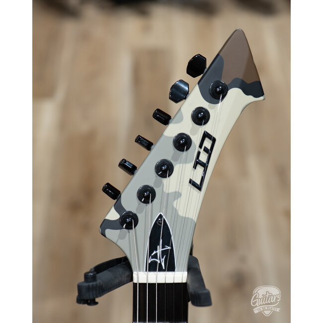 2022 ESP LTD Snakebyte Camo James Hetfield Guitar w/ Case – Kuiu Camo Satin