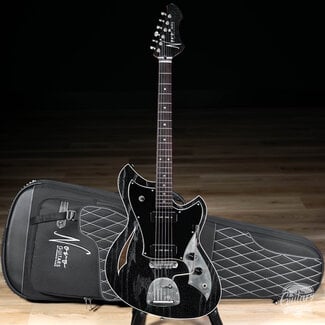 Novo Novo Custom Miris J Semi-Hollow w/ Fralin Hum-Cancelling P-90s – Starry Night