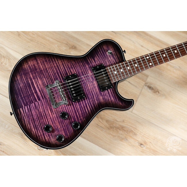 2025 Knaggs Kenai T1 Flame Top Guitar w/ Indian Rosewood – Pinkle Gloss