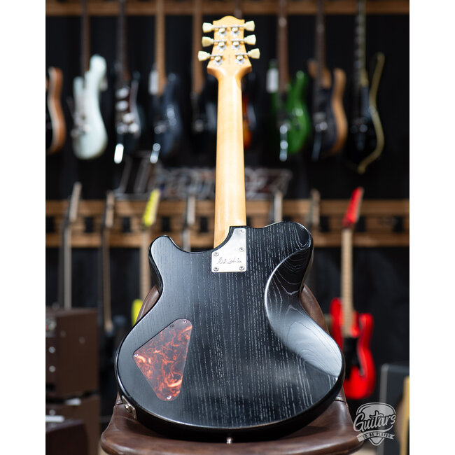 Used Nik Huber Piet Swamp Ash Guitar w/ Case – Onyx Black