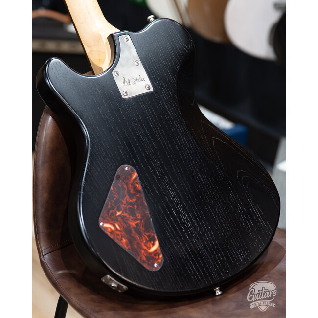 Used Nik Huber Piet Swamp Ash Guitar w/ Case – Onyx Black