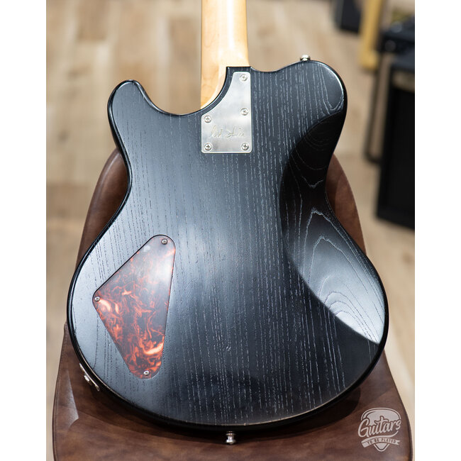 Used Nik Huber Piet Swamp Ash Guitar w/ Case – Onyx Black