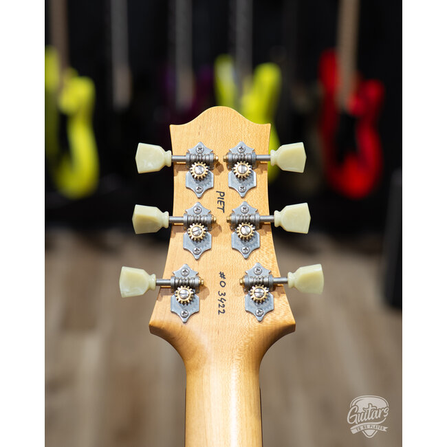 Used Nik Huber Piet Swamp Ash Guitar w/ Case – Onyx Black