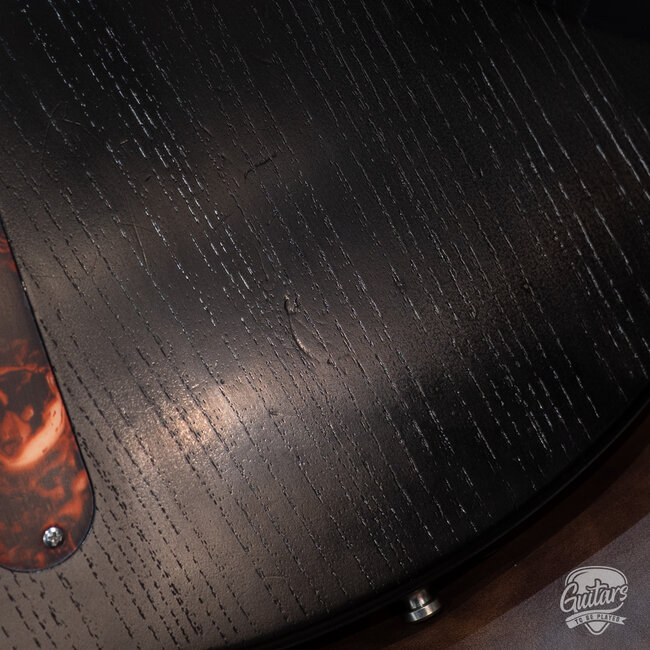 Used Nik Huber Piet Swamp Ash Guitar w/ Case – Onyx Black