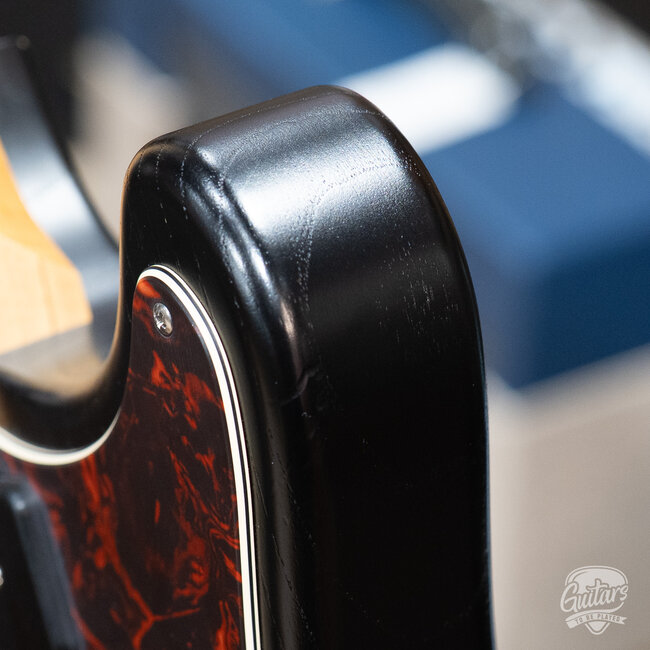 Used Nik Huber Piet Swamp Ash Guitar w/ Case – Onyx Black