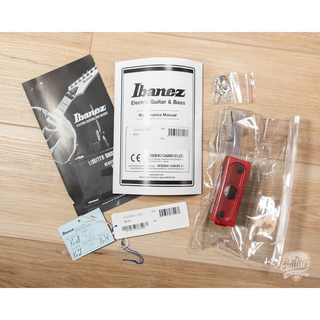 Ibanez AZ2204AG Prestige 6str Electric Guitar w/Case - Tri Fade Burst Flat