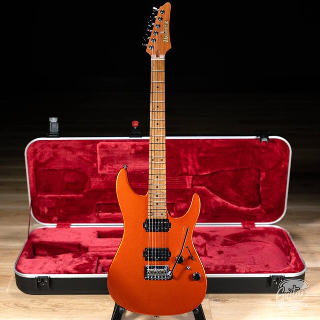 Ibanez AZ2402 Prestige 6str Electric Guitar w/Case - Roadster Orange Metallic