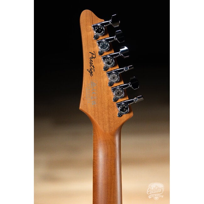 Ibanez AZ2402 Prestige 6str Electric Guitar w/Case - Roadster Orange Metallic