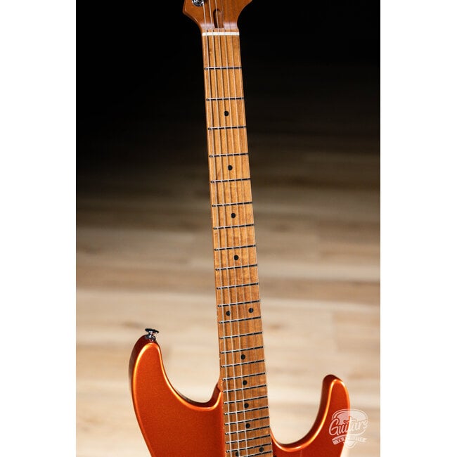 Ibanez AZ2402 Prestige 6str Electric Guitar w/Case - Roadster Orange Metallic