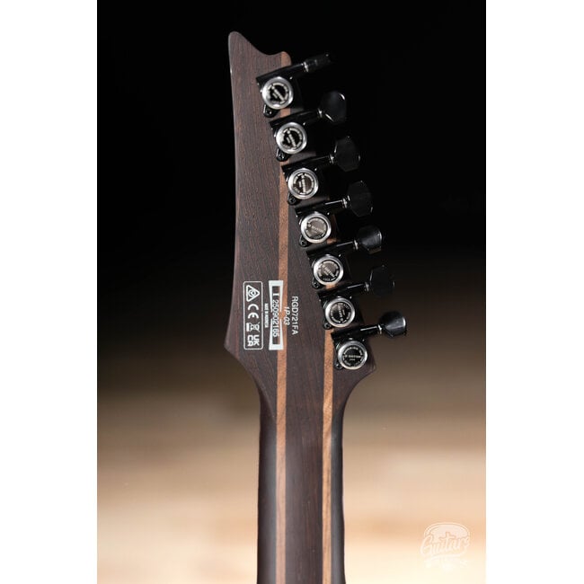 Ibanez RGD721FA 7str Electric Guitar - Stained Wine Red Bust Flat