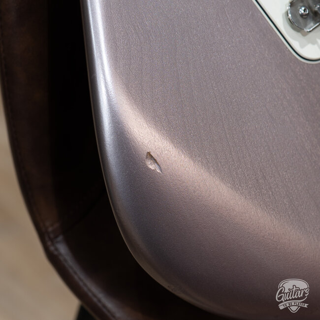 Bilt Relevator Baritone LS Guitar w/ Gigbag - Heather Mist Satin