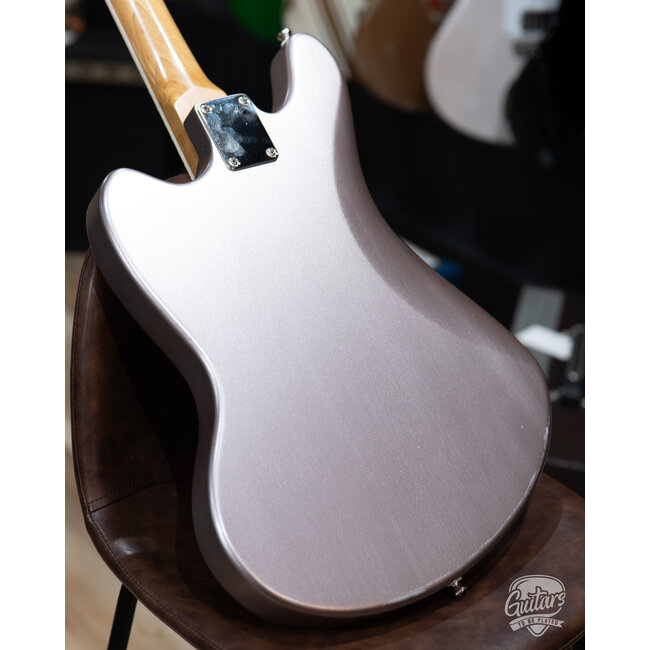 Bilt Relevator Baritone LS Guitar w/ Gigbag - Heather Mist Satin