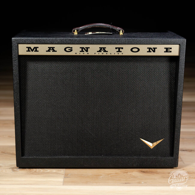 Magnatone Twilighter 22W Reverb/Vibrato 1x12” Combo Amp – Black w/ Black Grill