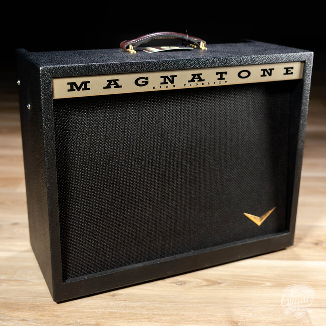 Magnatone Twilighter 22W Reverb/Vibrato 1x12” Combo Amp – Black w/ Black Grill
