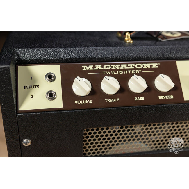 Magnatone Twilighter 22W Reverb/Vibrato 1x12” Combo Amp – Black w/ Black Grill