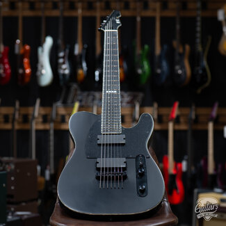 ESP Guitars ESP E-II T-B7 Baritone 7-String EMG Guitar w/ Case – Black Satin (B-stock)