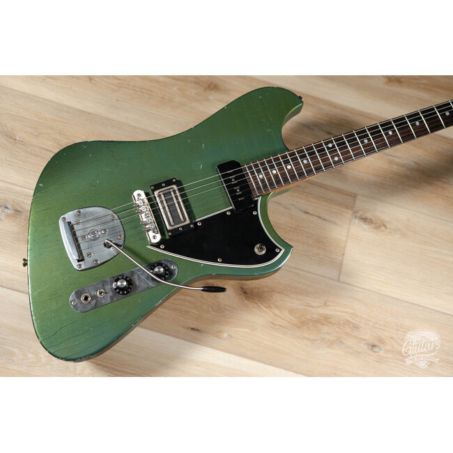 2023 Novo Custom Voltur J w/ Lollar Staple P90 and DB – Faded Pelham Blue