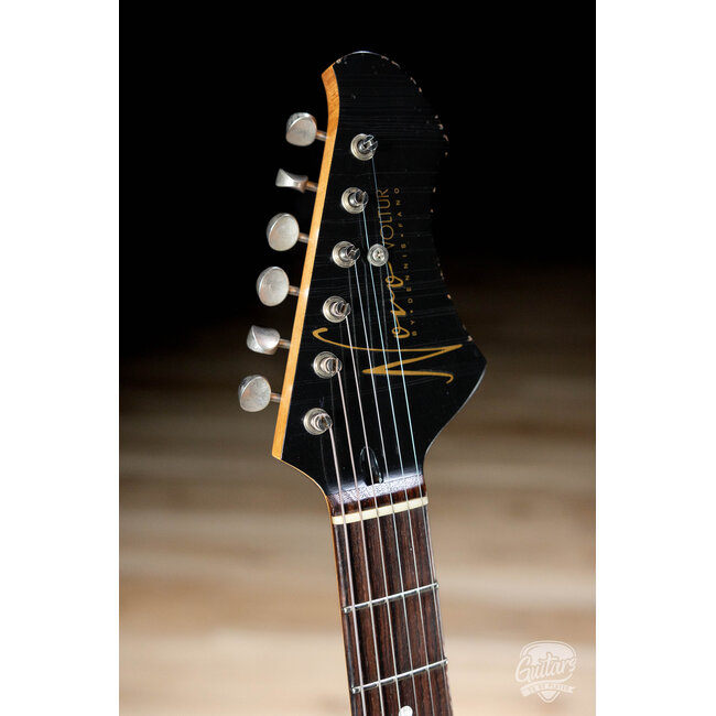 2023 Novo Custom Voltur J w/ Lollar Staple P90 and DB – Faded Pelham Blue