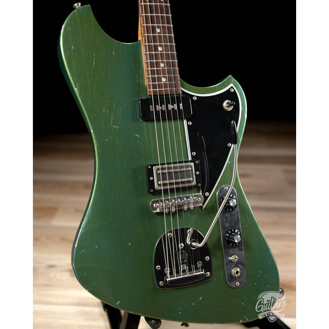 2023 Novo Custom Voltur J w/ Lollar Staple P90 and DB – Faded Pelham Blue