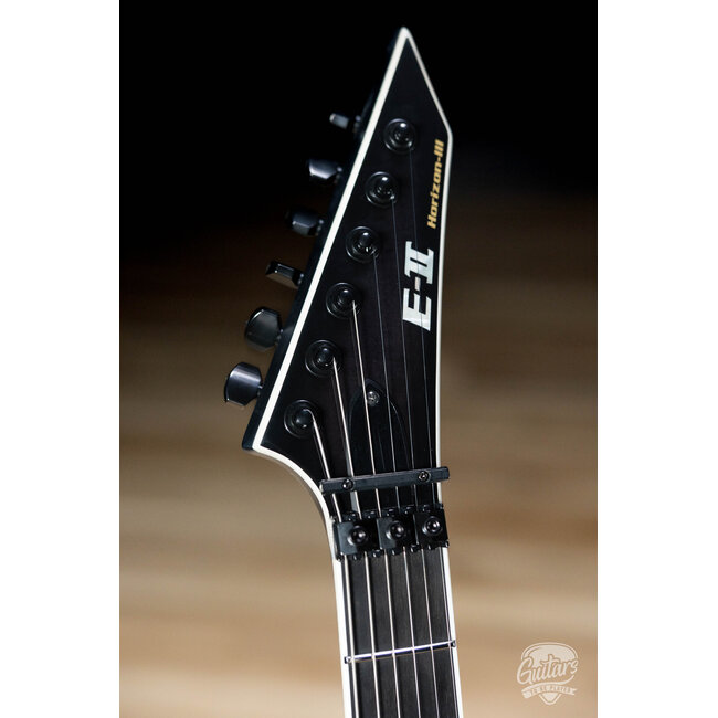ESP E-II Horizon-III FR Floyd Rose Guitar w/ Case – See Thru Black Sunburst
