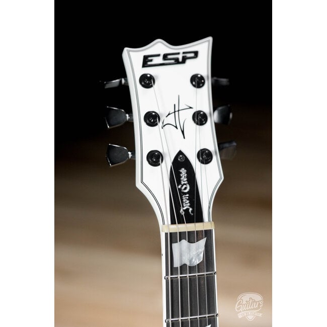 ESP Japan Custom Shop Iron Cross James Hetfield Signature Guitar – Snow White