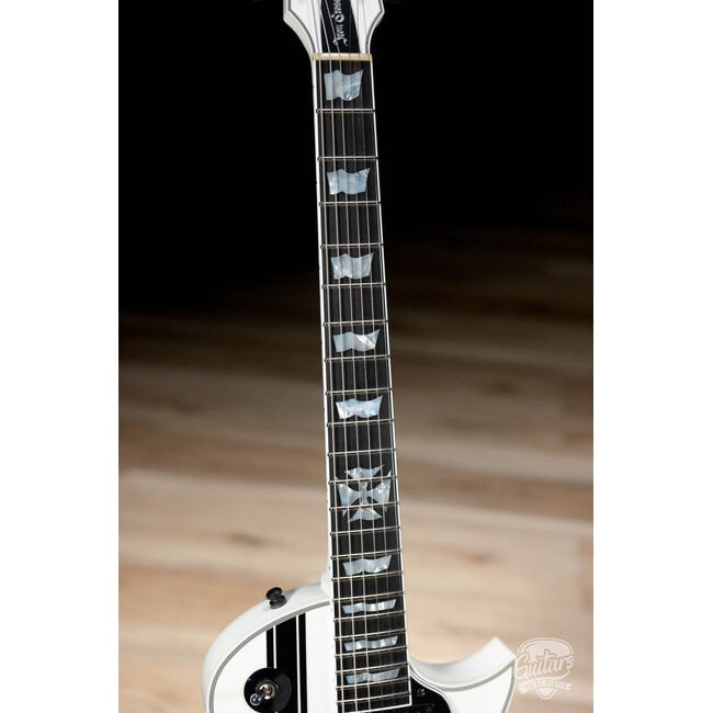 ESP Japan Custom Shop Iron Cross James Hetfield Signature Guitar – Snow White