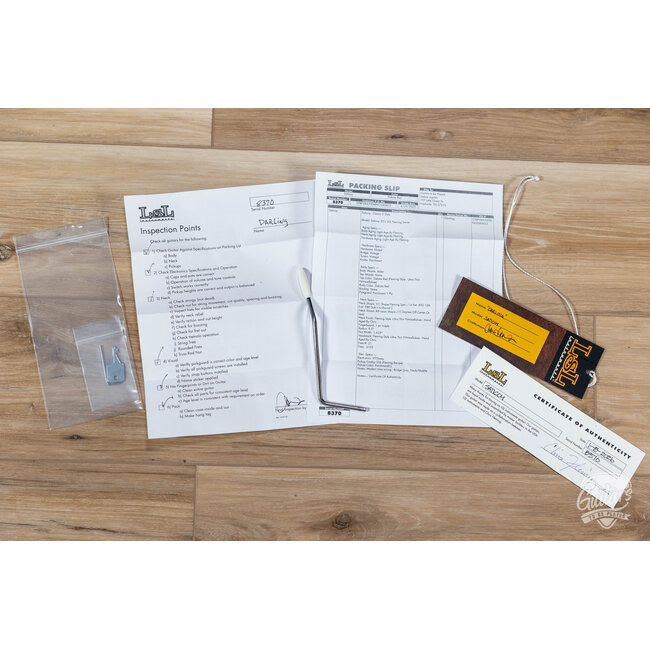 LsL Instruments Fleming Series Saticoy '50s Maple Neck SSS – Dakota Red