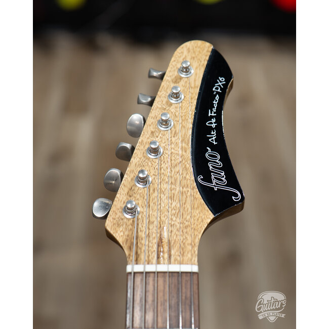 Used Fano PX6 Alt de Facto Black Limba Set Neck Mini Humbucker Guitar w/ Case