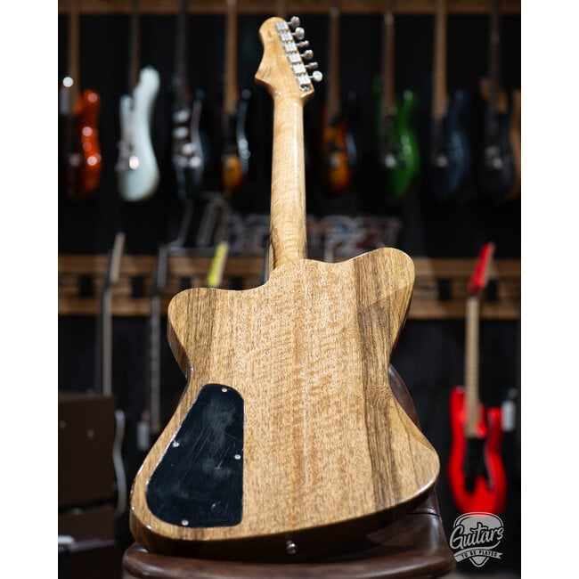 Used Fano PX6 Alt de Facto Black Limba Set Neck Mini Humbucker Guitar w/ Case