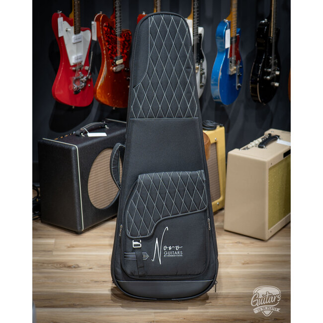 Novo Custom Serus J Left-Handed Guitar w/ Fralin P-90s – Candy Apple Red