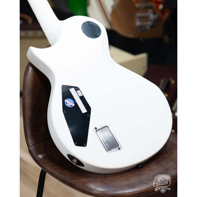 ESP E-II Eclipse EMG Electric Guitar w/ Case – Snow White Satin (B-stock)