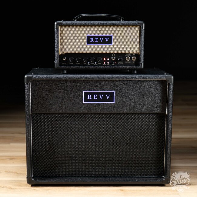 Revv G20TS 20/4W 2-Channel 6V6 Tube Amp Head w/ 1x12 Cab & Speaker Cable