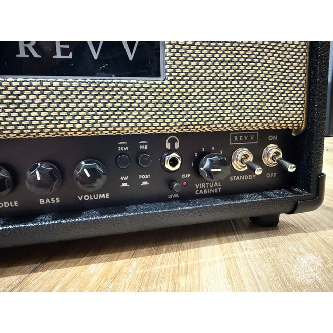 Revv D20TS 20/4W 6V6 Tube Amp Head – Black (Demo w/ Full Warranty)