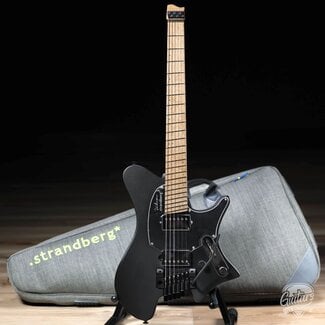 Strandberg Strandberg Sälen Classic NX 6 Headless Guitar w/ Tremolo – Black (Demo)