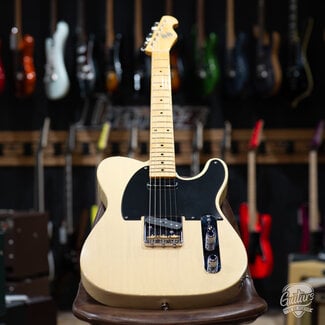 Mario Guitars 2023 Mario Martin Guitars Paulownia T-Style w/ Porter Custom T’s–Nocaster Blonde