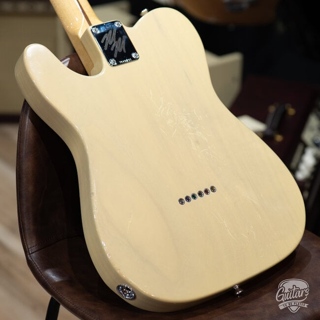 2023 Mario Martin Guitars Paulownia T-Style w/ Porter Custom T’s–Nocaster Blonde