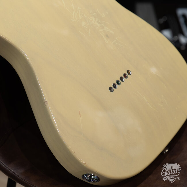 2023 Mario Martin Guitars Paulownia T-Style w/ Porter Custom T’s–Nocaster Blonde