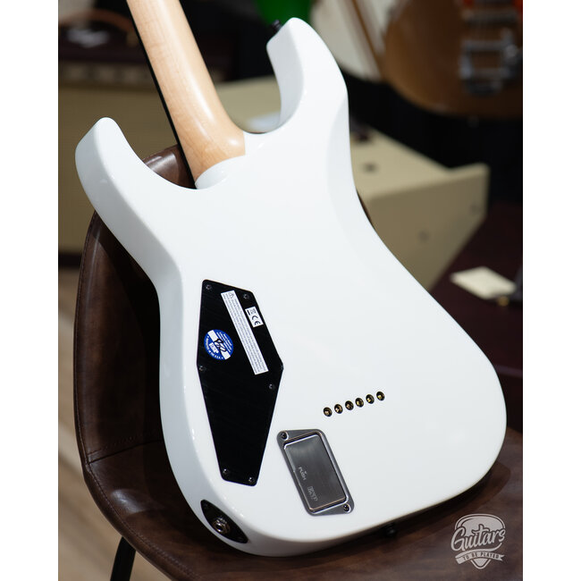 ESP E-II M-I NT Neck Thru Fishman Guitar w/ Case – Snow White (B-stock)